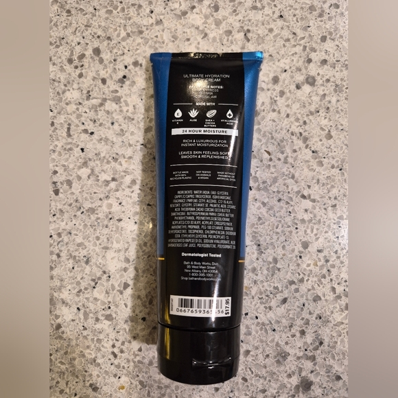 NEW Bath & Body Works The Men's Shop OCEAN Body Cream Lotion 8 oz - Picture 2 of 2
